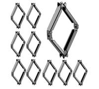 Bloc d'alimentation électrique : compilation 86 mm longue durée, outil de réparation cassette prise, solide paquet multiple pratique | Accessoires d'électricien pour le mur Atelier Garaj