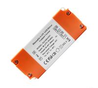 Bloc d'alimentation LED 0-10 V à intensité variable, pilote à courant | Boîtier ABS, sortie 40-55 V, sans scintillement, utilisation en intérieur/extérieur, convient aux plafonniers et aux panneaux