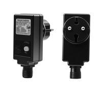 Bloc d'alimentation LED 31 V 6 W : lot de 2 transformateurs LED IP44 avec minuterie, 8 modes, transformateur basse tension avec fonction mémoire, adaptateur d'alimentation pour éclairage de Noël