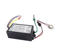 Bloc d'alimentation LED intégré pour microscopes 3 W 5 W Source de courant constant Luminosité réglable 100-240 V CA 6500 K blanc froid Design compact pour une construction robuste longue pour idéal