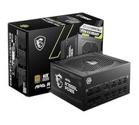 MSI Bloc d'alimentation MAG A750GL PCIE5 750W 80 Plus Gold modulaire ATX3.0 câbles plats 7 ans