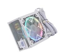 Bloc d'alimentation PC 550 W avec ventilateur de lumière de couleur de 12 cm 550 W puissant pour boîtier d'ordinateur de jeu module d'alimentation