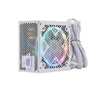 Bloc d'alimentation PC 550 W avec ventilateur de lumière de couleur de 12 cm 550 W puissant pour boîtier d'ordinateur de jeu module d'alimentation