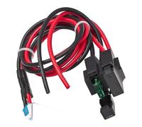 Bloc d'alimentation pour autoradio TS-480 FT-450 1 m | Fusible à puce 30 A inclus, empêche les dommages à haute tension, performance stable, longueur de 1 m