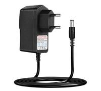 Bloc d'alimentation pour caméra CCTV CC 12 V 1 A Fiche EU (Noir)