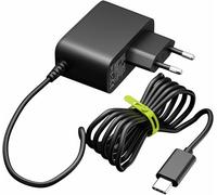 Bloc d'alimentation Raspberry Pi 5 27 W, USB-C, GaN, Power Delivery, Noir