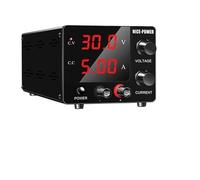 Bloc d'alimentation réglable DC Lab 30 V 5 A 150 W, interrupteur de laboratoire, régulateur de tension, batterie externe, réparation(30V5A black,220V AU Plug)