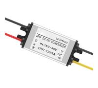 Bloc d'alimentation réglable, dispositif adaptateur de tension réducteur, sortie 12 V avec contrôle stable, adaptateur électrique au design compact, transformateur de automobile, camion