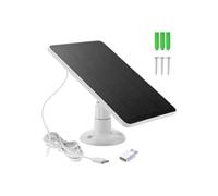 Bloc d'alimentation solaire vert avec sortie 5 V et pour le chargement continu des appareils de sécurité Appareil de sécurité à faible consommation USB Create Link Tiny USB Dispositif de sécurité