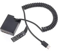 Bloc D'Alimentation Usb-C Type C Vers Décodé Np-W126 Pour Appareil Photo Fujifilm Xt3 Xt20 Xt30 Xt200 X100F X100V Xa3 Xa5 Xa7 Xa10 Xa20 Xe3 X-Pro2 X-Pro3 Hs50Exr[Z686]