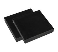 Bloc d'amortissement en caoutchouc, 2 pièces, blocs absorbant les chocs, 100x100x45mm, 100x100x100mm, for Machine à laver, sèche-linge, tapis roulant(100x100x80mm)