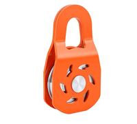 Bloc D'arrachage de Treuil Robuste de 10 Tonnes pour Remorquage Hors Route, Bloc de Poulie à Câble en Acier pour Tracteur de Camion ATV UTV Orange