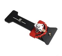 Bloc d'arrêt d'angle CNC en aluminium CNC à 90 degrés, guide de positionnement réglable de 15 à 60 ° avec pince de verrouillage rapide pour scie circulaire, travail du bois