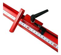 Bloc d'arrêt de rail en T - Dispositif coulissant universel pour le travail du bois, support de limiteur robuste, mécanisme de réglage de verrouillage rapide, guide d'outils compact | Aide à l'alignem