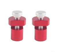 Bloc d'arrêt en alliage d'aluminium pour le travail du bois, guide antidérapant à 90 degrés pour MFT 19 mm 20 mm (rouge 20 mm)