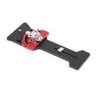 Bloc d'arrêt en alliage d'aluminium pour scie à rail et scies circulaires avec support précis à angle droit de 90 degrés