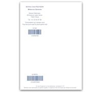 Bloc de 100 ordonnances - Ordonnancier personnalisé pour les professionnels de santé - UTTSCHEID (Ordonnancier seul, 50)