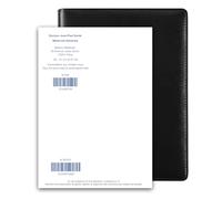 Bloc de 100 ordonnances - Ordonnancier personnalisé pour les professionnels de santé - UTTSCHEID (Ordonnancier avec porte-documents, 1)