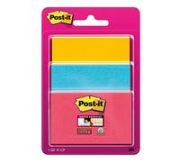 Bloc de 135 feuilles Post-it Super adhésive Modèle aléatoire