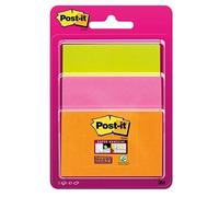 Bloc de 135 feuilles Post-it Super adhésive Modèle aléatoire
