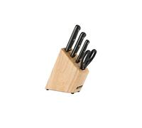 Arcos Ensemble 4 pièces – lames en acier Nitrum, bloc en bois de pin, poignée ergonomique noir