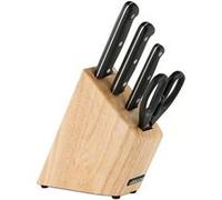 Arcos Ensemble 4 pièces – lames en acier Nitrum, bloc en bois de pin, poignée ergonomique noir