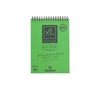 Canson-Infinity Album spiralé XL Recyclé 50 feuilles Papier dessin A4 160 g/m²