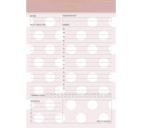 Bloc de 50 feuilles de papier graphique pour atelier - Avec finition dorée