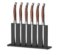 Bloc de 6 couteaux à steak laguiole avec manche en bois de pakka Rosenstein & Söhne