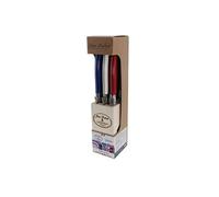 Jean Dubost – Bloc de 6 couteaux Laguiole – Multicolore – Inox