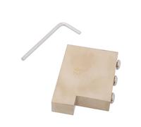 Bloc de base de chevalet pour trémolo Accessoires de guitare en laiton