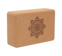 Bloc De - Blocs Dè Yoga | Brique D́e Yòga En Lìègè, 1 Pc, Accessoire Dë Břique Ďe Yoĝa Naturel Haute Densité, Bľoc D'entraînement Đ'étirement Professionnel, Support D́'équilibre Pour L'exercice