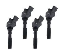 bloc de bobines Compatible Avec Skoda Pour Octavia Pour Fabia Pour Rapid Car Pack De Bobines D'allumage À Démarrage Droit 04E905110 Bobine D'allumage Pour(4pcs)