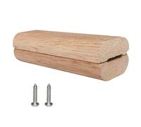 Bloc de bois de remplacement Quantfire avec poign e de 4 pouces pour accessoires Big Green Egg de taille moyenne/petite avec vis
