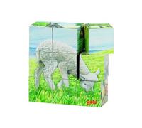 Bloc de bois Puzzle Animaux De Ferme