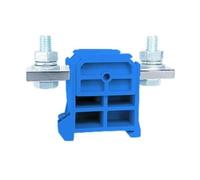 Bloc de bornes à vis monté sur rail ZSG1-120.0N bleu marque SIMET