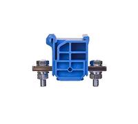 Bloc de bornes à vis monté sur rail ZSG1-70.0N bleu marque SIMET