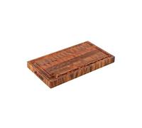 Zassenhaus – Bloc de boucher en acacia 45 x 25 x 4 cm – Marron