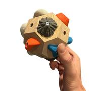 Bloc de boulder fabriqué à la main - Ballon d'entraînement 3D pour escalade - Renforcement de la force et de la précision - Boulder en bois massif - Exercice d'escalade mobile pour la maison