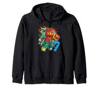 Bloc de Briques Ninja pour 7ème Anniversaire pour garçon 7 Ans Sweat à Capuche