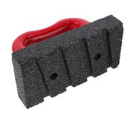 Bloc de Broyage Manuel Taloche Beton avec Poignée Rouge Abs pour Nettoyage