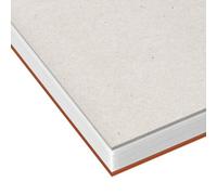 Bloc de bureau Oxford 21 x 31,5 cm agrafé orange - 5 x 5 mm - 80 feuilles
