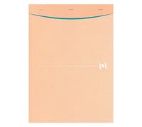 Bloc de bureau recyclé Touareg Oxford A4 21 x 29,7 cm agrafé- 5 x 5 - 80 feuilles
