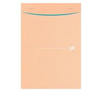 Bloc de bureau recyclé Touareg Oxford A5 14,8 x 21 cm agrafé- 5 x 5 - 80 feuilles