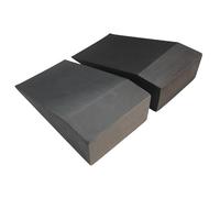 Bloc de cale pour squats 2 pièces Planche inclinée en EVA Exercice des pieds Support multifonction Planche de stabilité d'équilibre Confortable Imperméable Pilates Yoga Étirement Entraînement