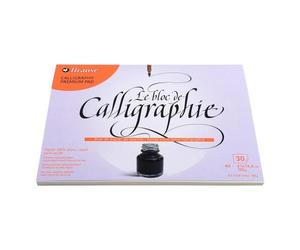 Bloc de calligraphie Brause A5 - crème