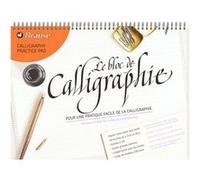 Bloc de calligraphie d'apprentissage - 29,7x31,8cm - 50 feuilles - Clairefontaine G