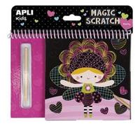 Bloc de cartes à gratter Apli Kids Fée G