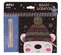 Bloc de cartes à gratter Apli Kids Hiver G