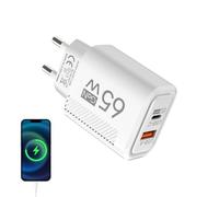 Bloc de Charge pour Téléphone | Chargeur Secteur USB C,Cube Adaptateur Prise Internationale Ports Multiple Charge Rapide pour Voyage Appareil Photo Montre Domicile École